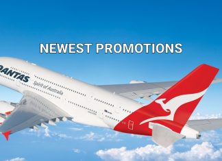 Qantas Airways Promotions for flight from Hong Kong