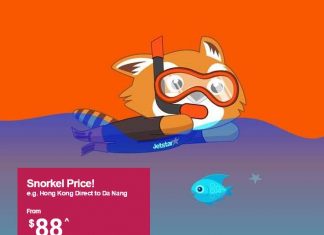 Jetstar Hong Kong: Snorkel Price - Fares from $88