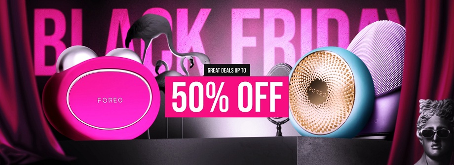 FOREO Black Friday Sale 2023: Up to 50% off