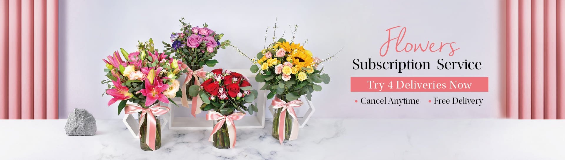Gift Flowers - Flower Subscription service