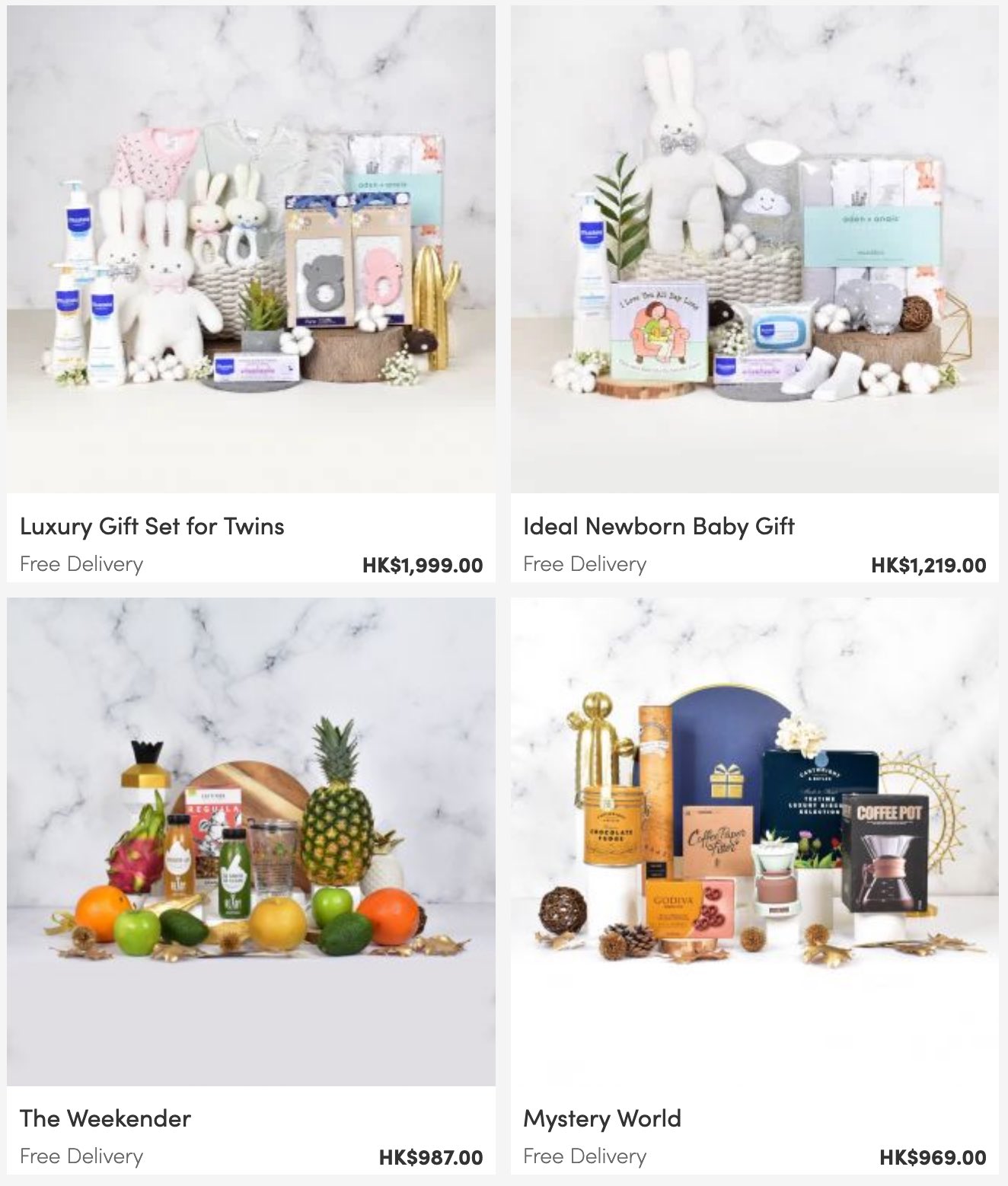 Gift Hampers sales 