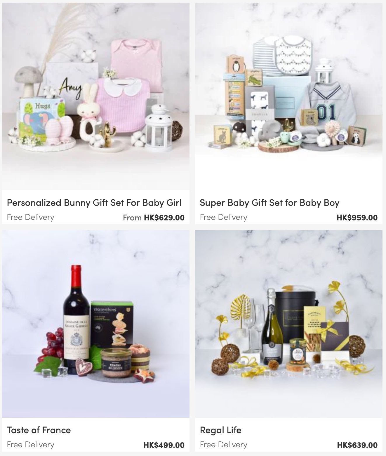 Gift Hampers sales 